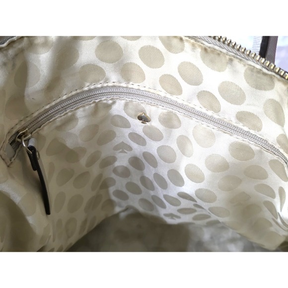 Kate Spade New York Cameron Street Racing Striped Margot Handbag Gray, Pink - Picture 7 of 11